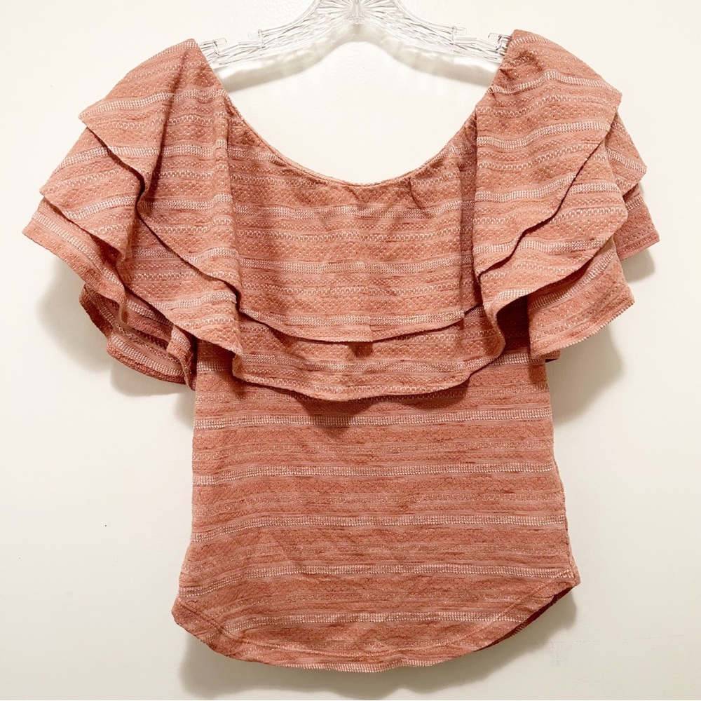 Free People Heirloom Ruffle Top - Picture 6 of 6